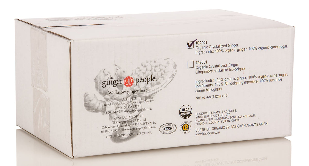 Crystallized Ginger, Organic