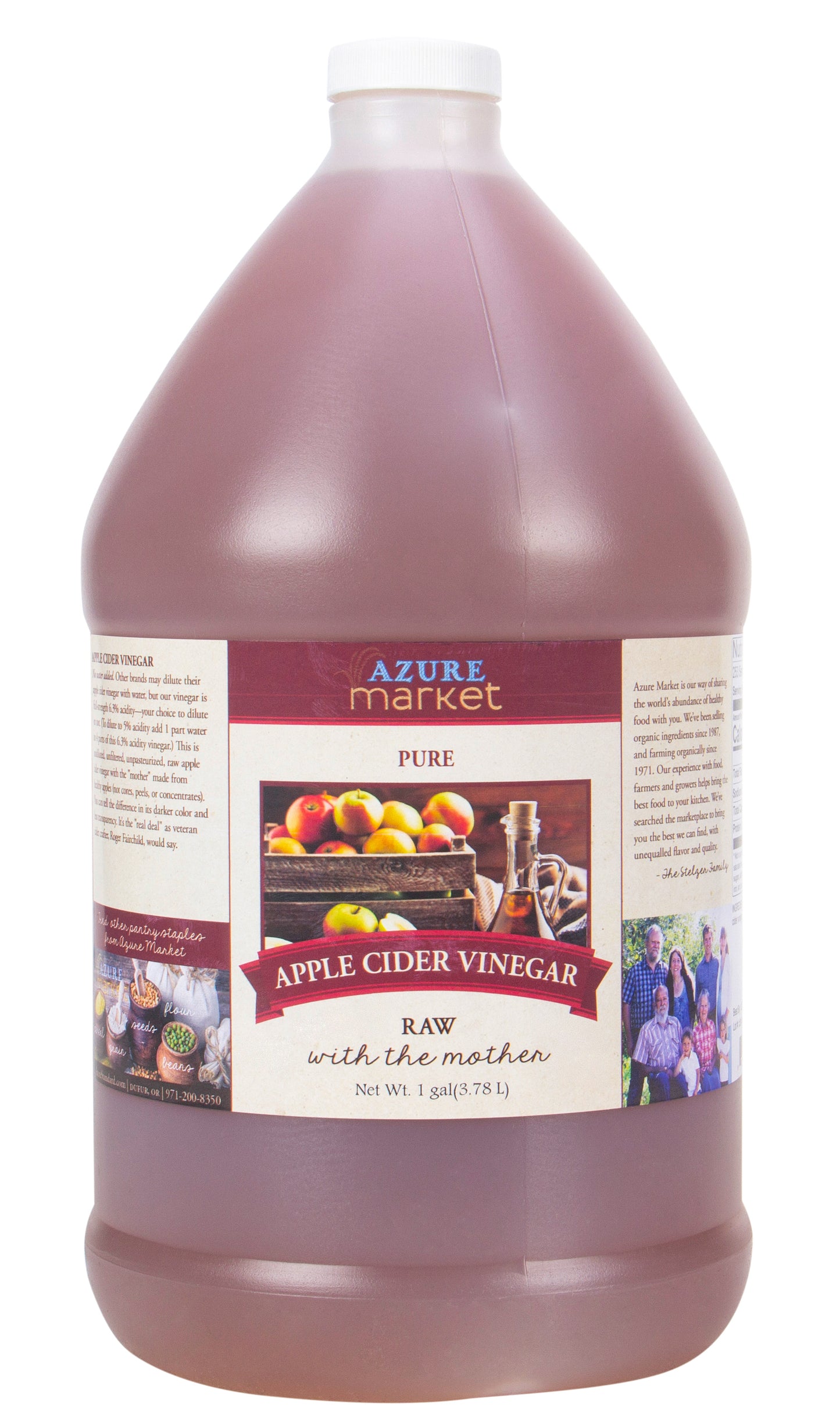 Vinegar, Raw Apple Cider