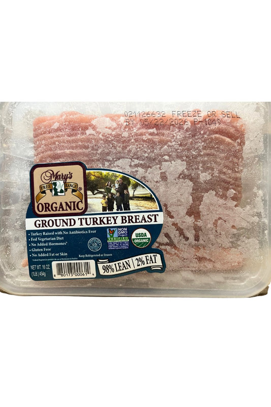 Ground Turkey Breast, Organic