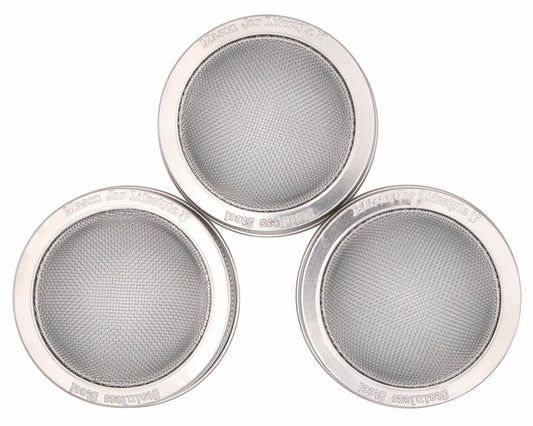 Stainless Steel Sprouting Lids, Wide Mouth
