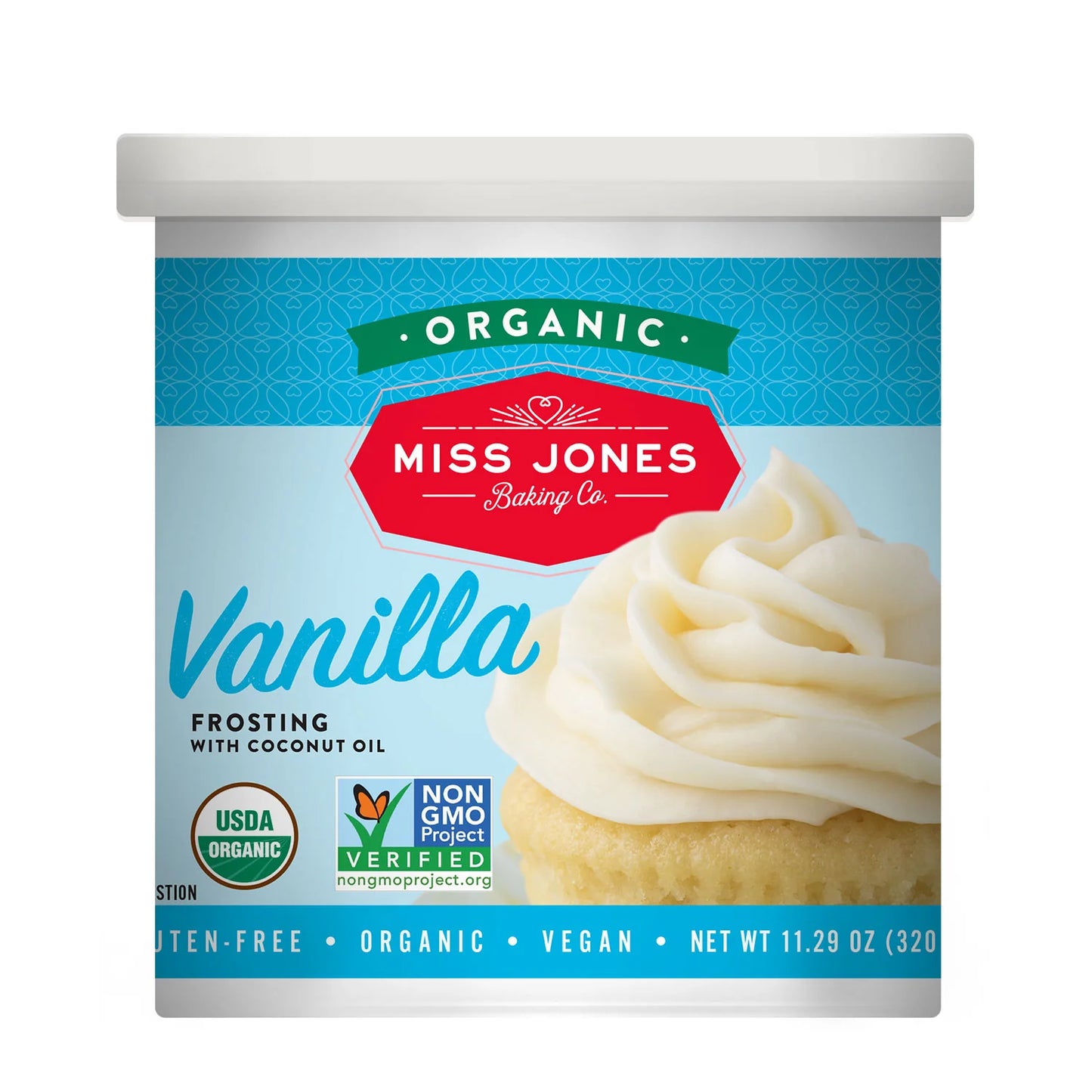 Frosting, Buttercream, Vanilla, Organic