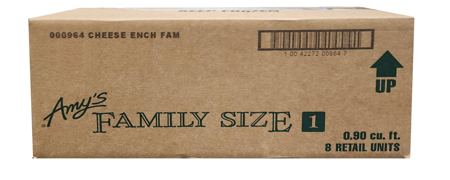 Cheese Enchilada, Family Size, Frozen