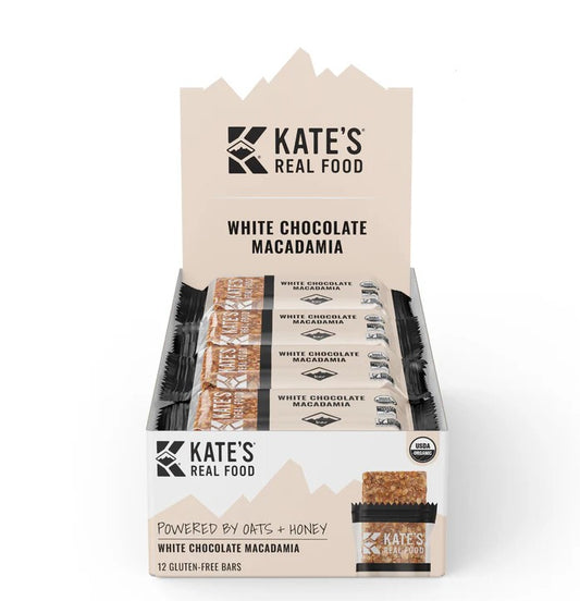 Energy Bar, White Chocolate Macadamia, Organic