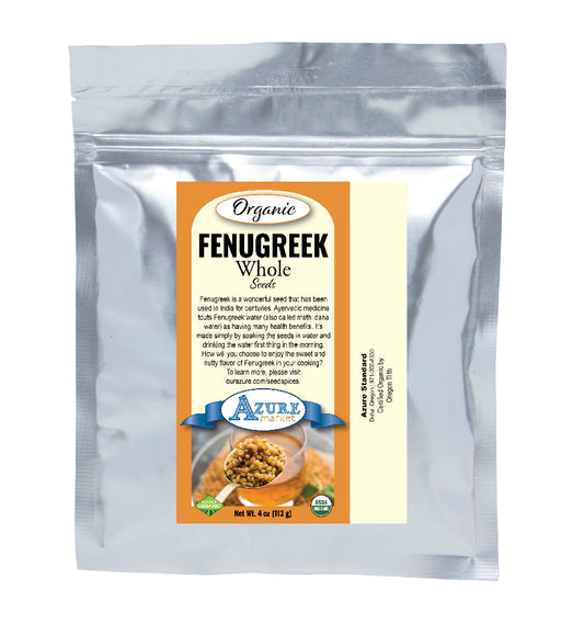 Fenugreek Seeds, Whole, Organic