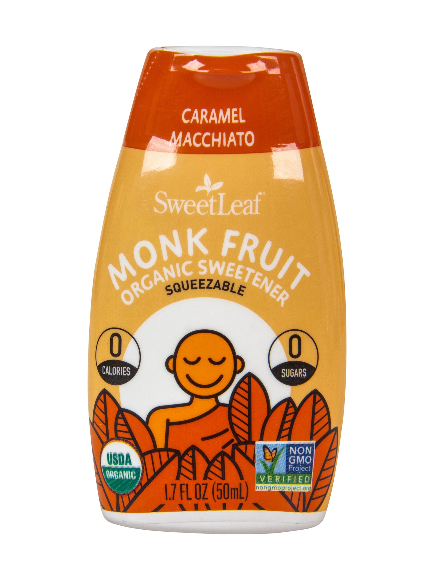 Monk Fruit Liquid Squeezable, Caramel Macchiato, Organic