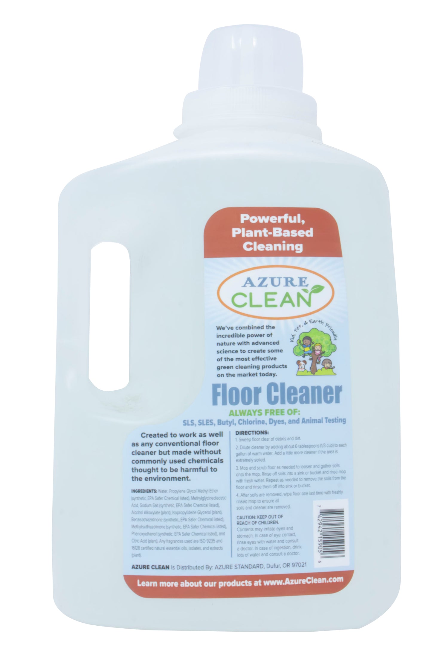 Floor Cleaner, Fragrance Free