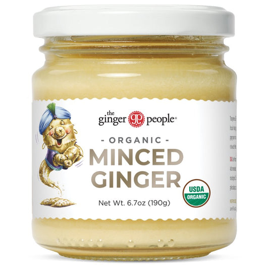 Ginger, Minced, Organic