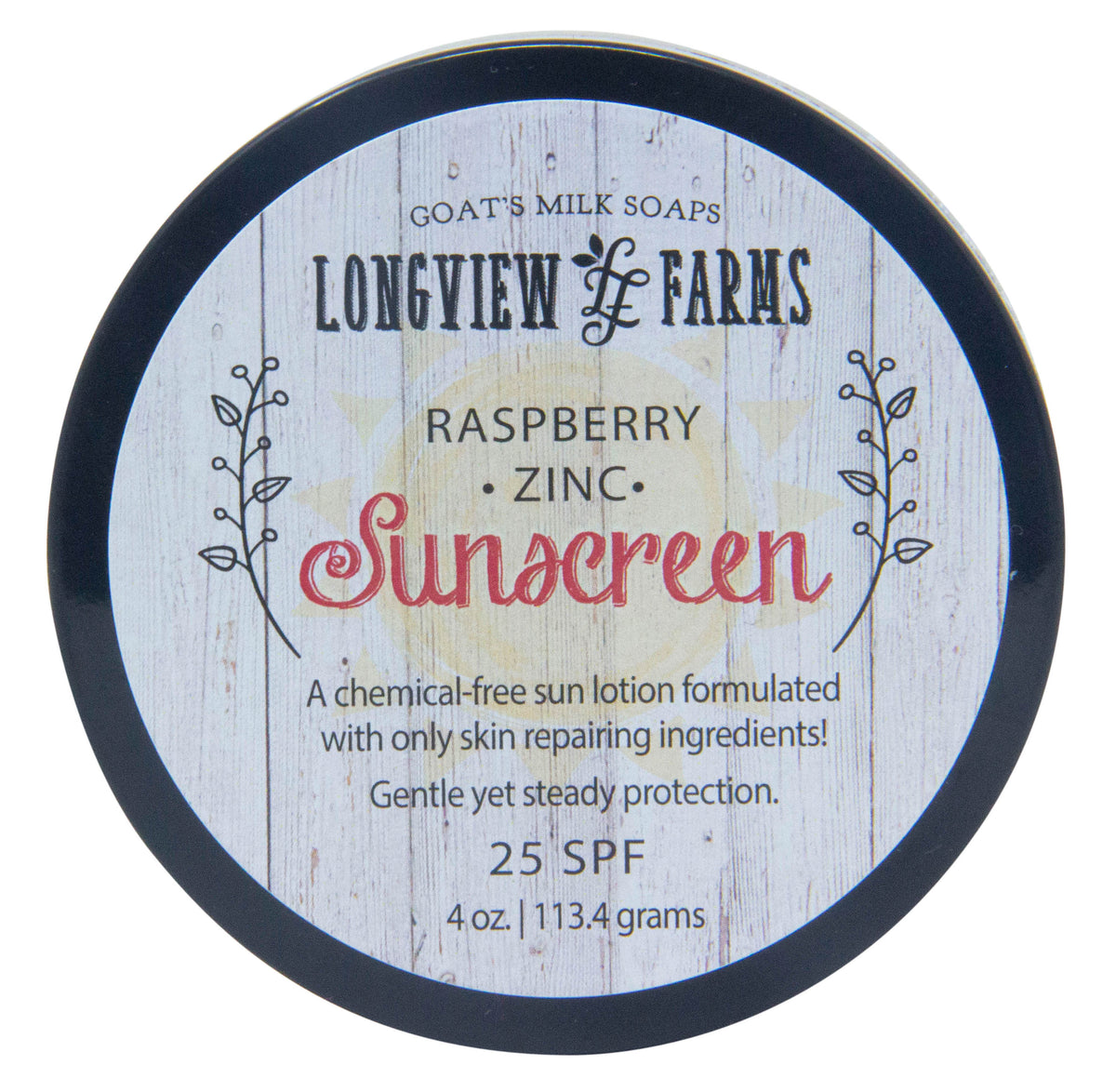 Raspberry Zinc Sunscreen