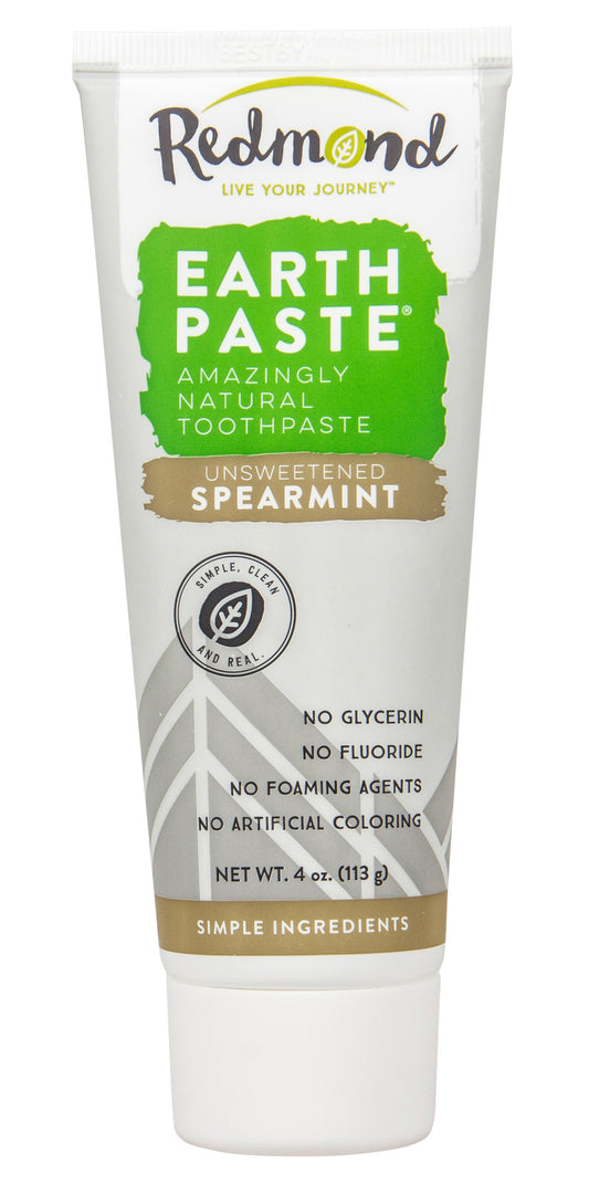Toothpaste with Silver, Unsweetened Spearmint