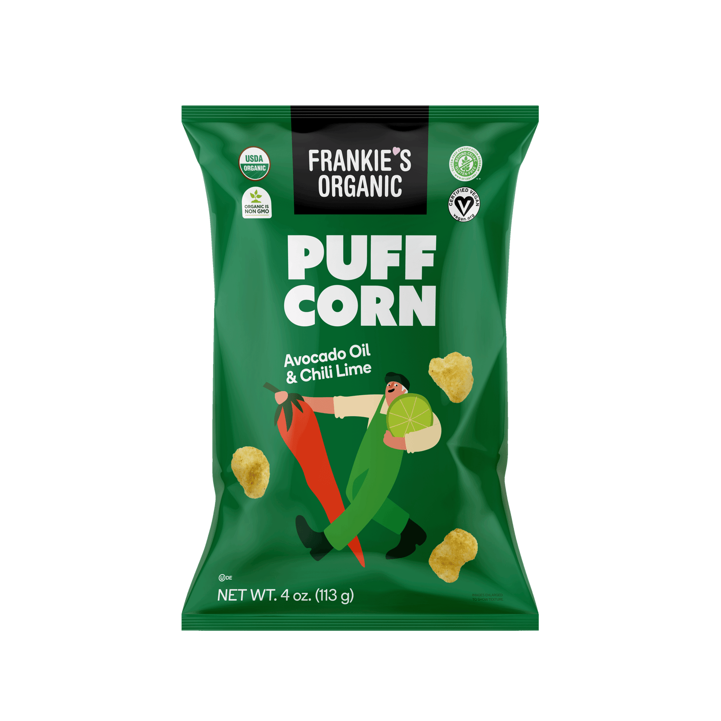 @Puffcorn, Avocado Oil & Chili Lime, Organic