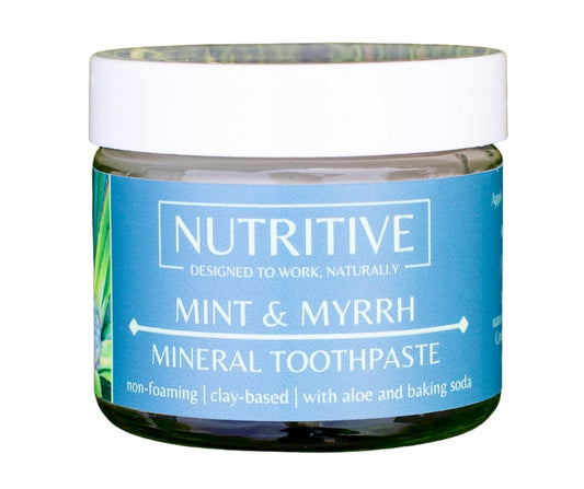Mineral Toothpaste, Mint & Myrrh