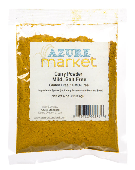 Curry Powder, Mild, Salt Free