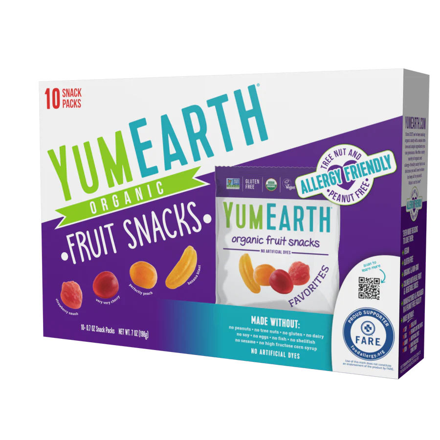 Fruit Snacks, Snack Pack, Organic