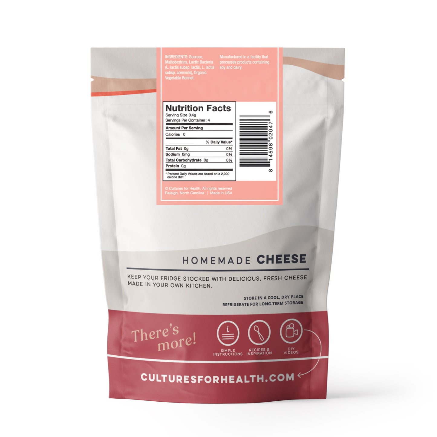 Real Cheese, Starter Culture, Cream Cheese