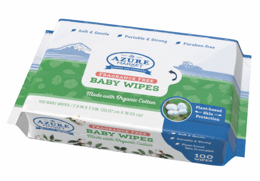 Baby Wipes, Made with Organic Cotton, Unscented