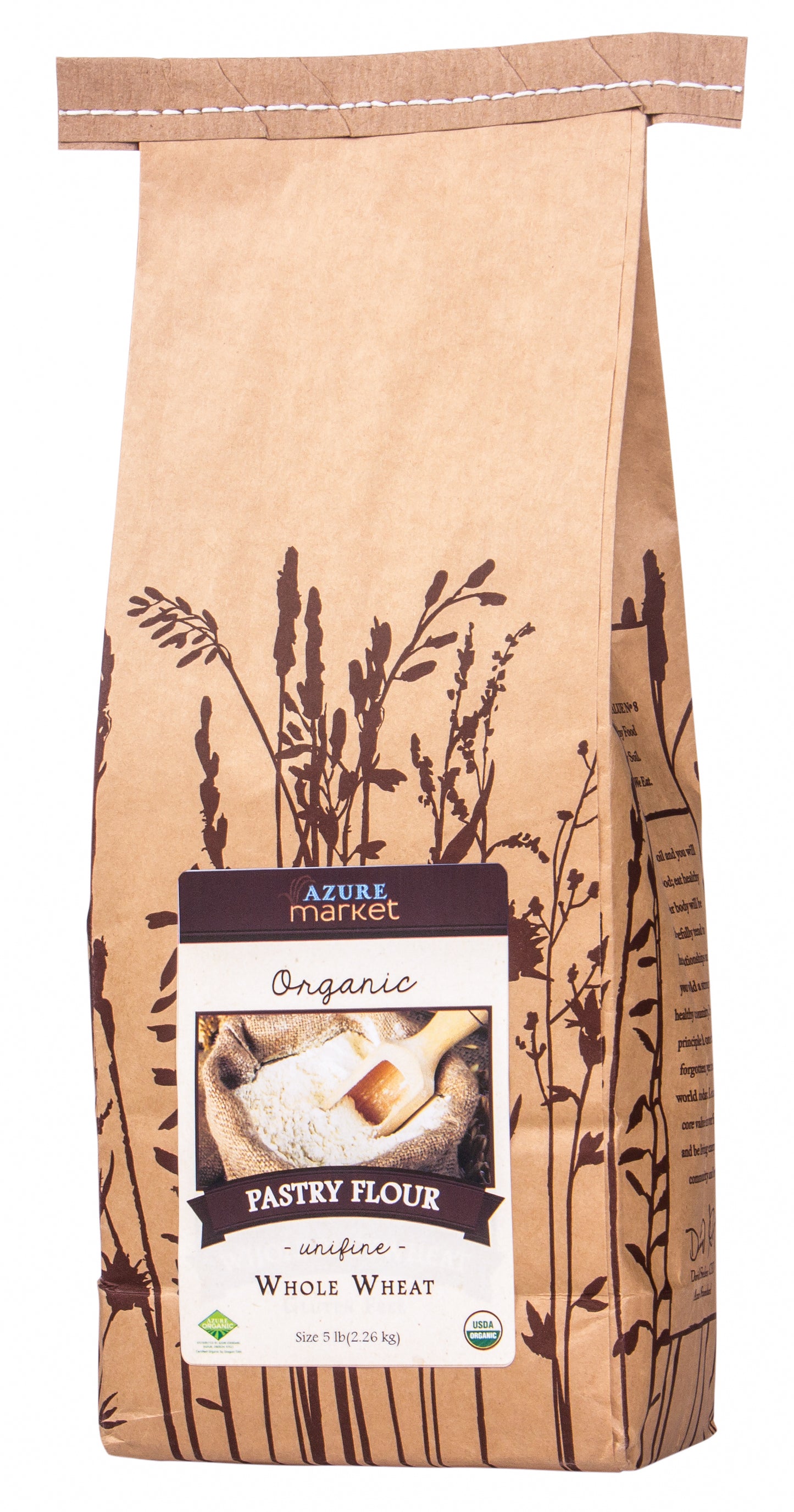 Pastry Flour, Whole Wheat (Unifine), Organic
