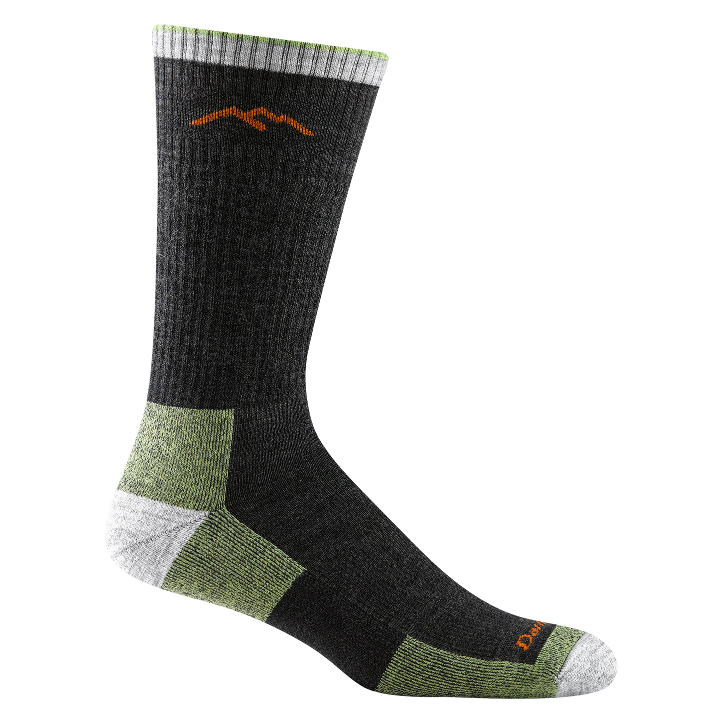 Hiker Boot Sock, Merino Wool, Midweight with Cushion, Lime