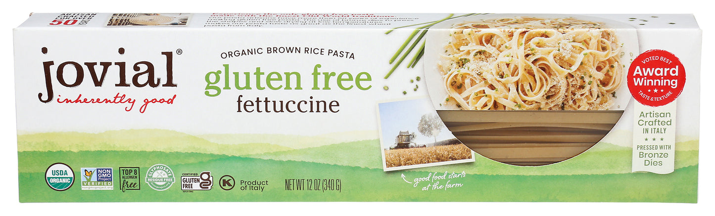 Pasta, Fettuccine, Brown Rice, GF, Organic