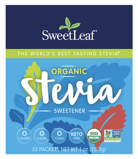 Stevia Sweetener Packets, Organic