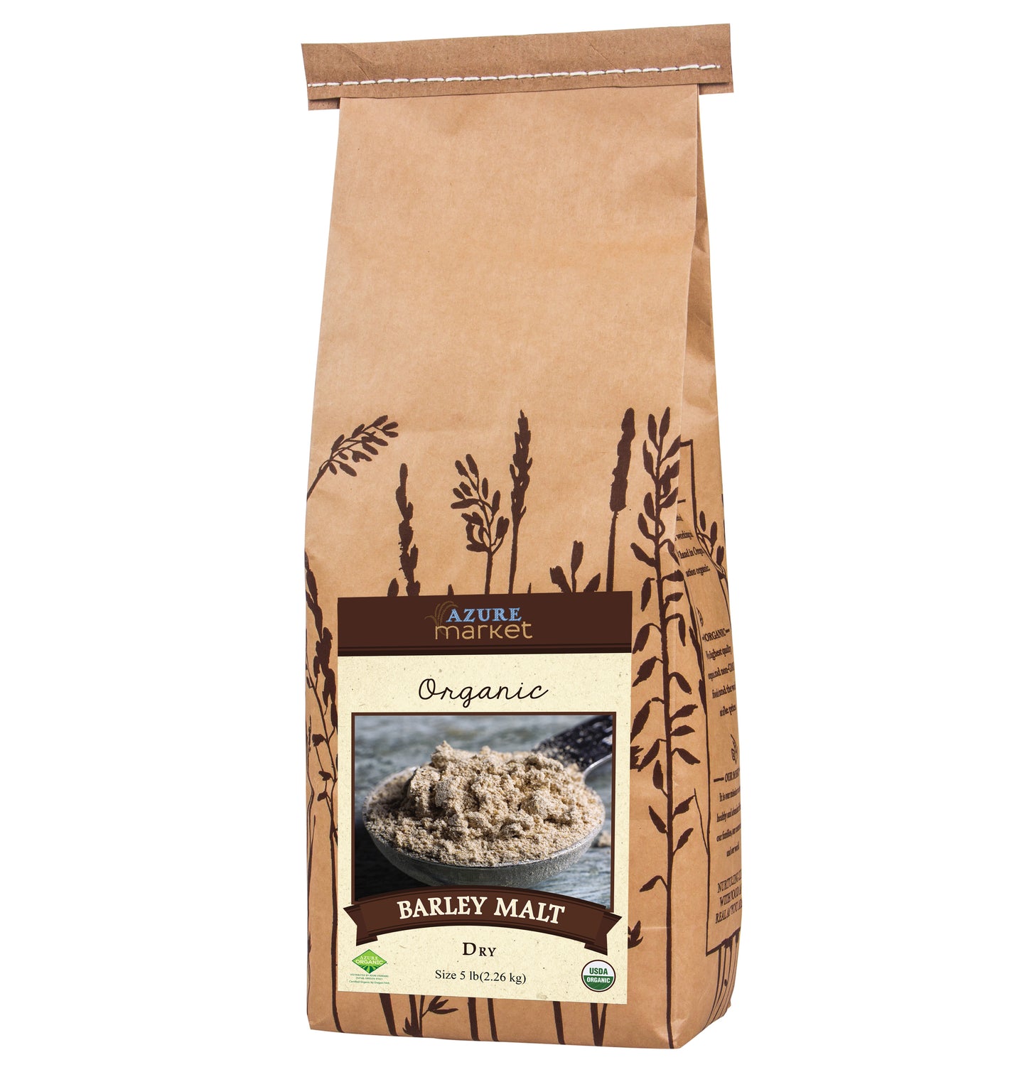 Barley Malt, Dry, Organic