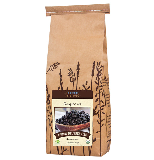 Blueberries, Sweetened, Dried, Organic