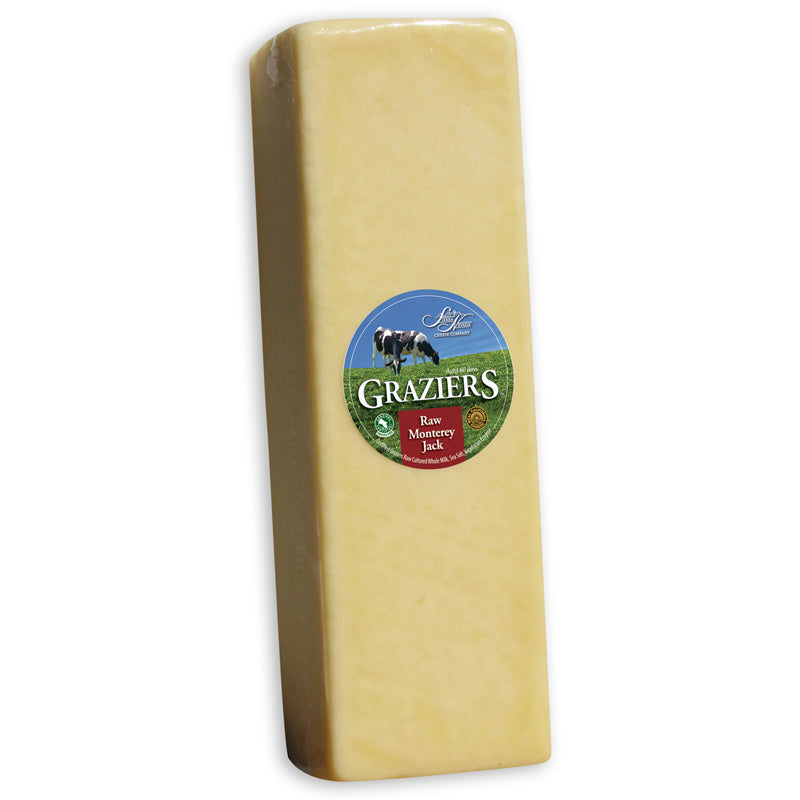 Graziers, Monterey Jack, Raw, Grass-Fed, Pastured, Random Weight