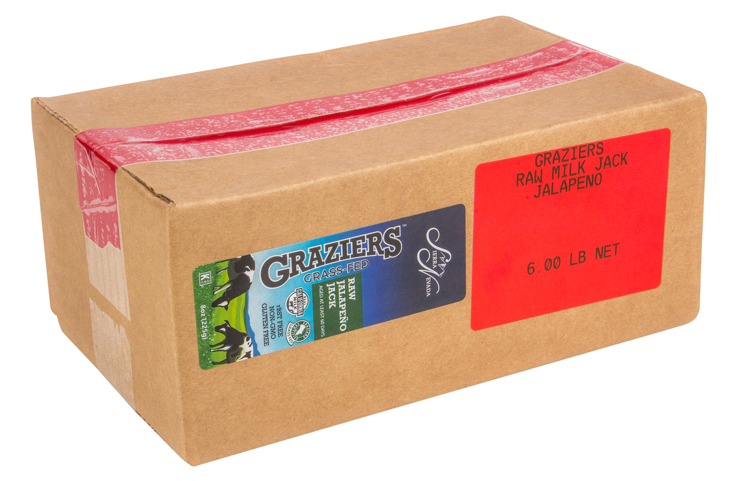 Graziers, Jalapeno Jack, Raw, Grass-Fed, Pastured, Random Weight