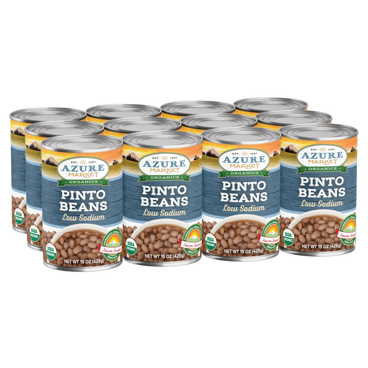 Pinto Beans, Low Sodium, Organic