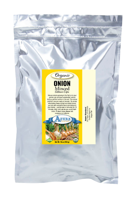 Onion, Minced, Organic