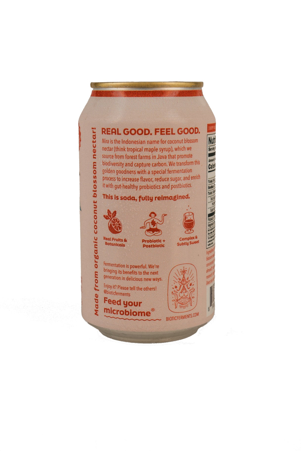 Nira Fermented Soda, Cherry Vanilla, Organic