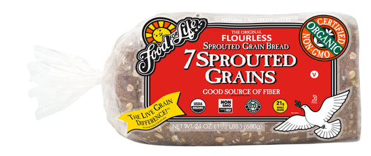 7 Sprouted Grains Bread, Frozen, Organic