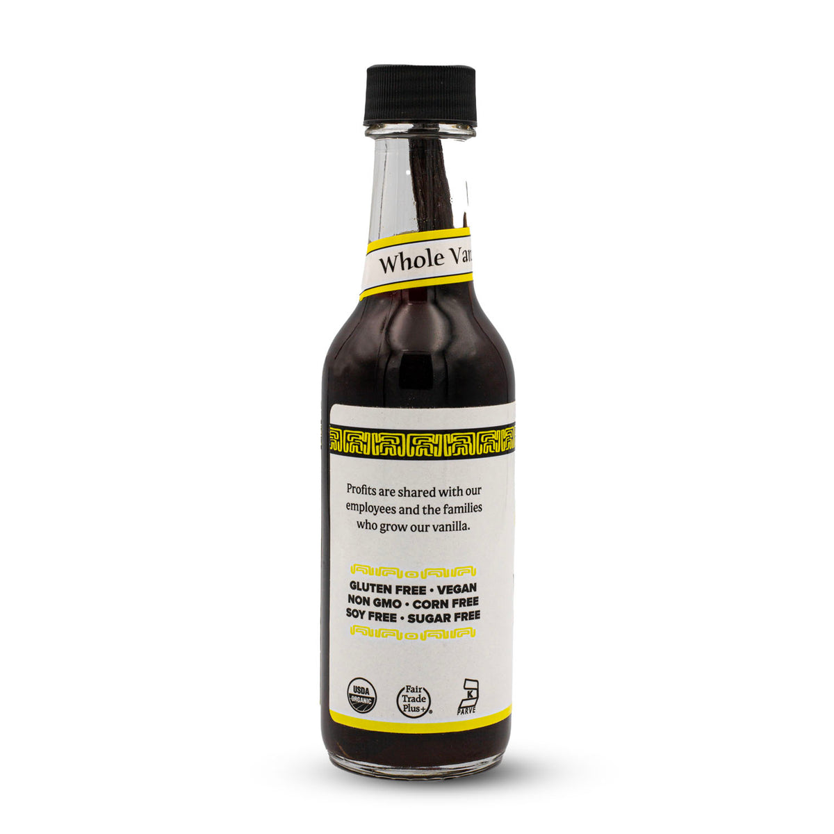 Vanilla Extract, Pure, Whole Vanilla Bean Inside, Organic