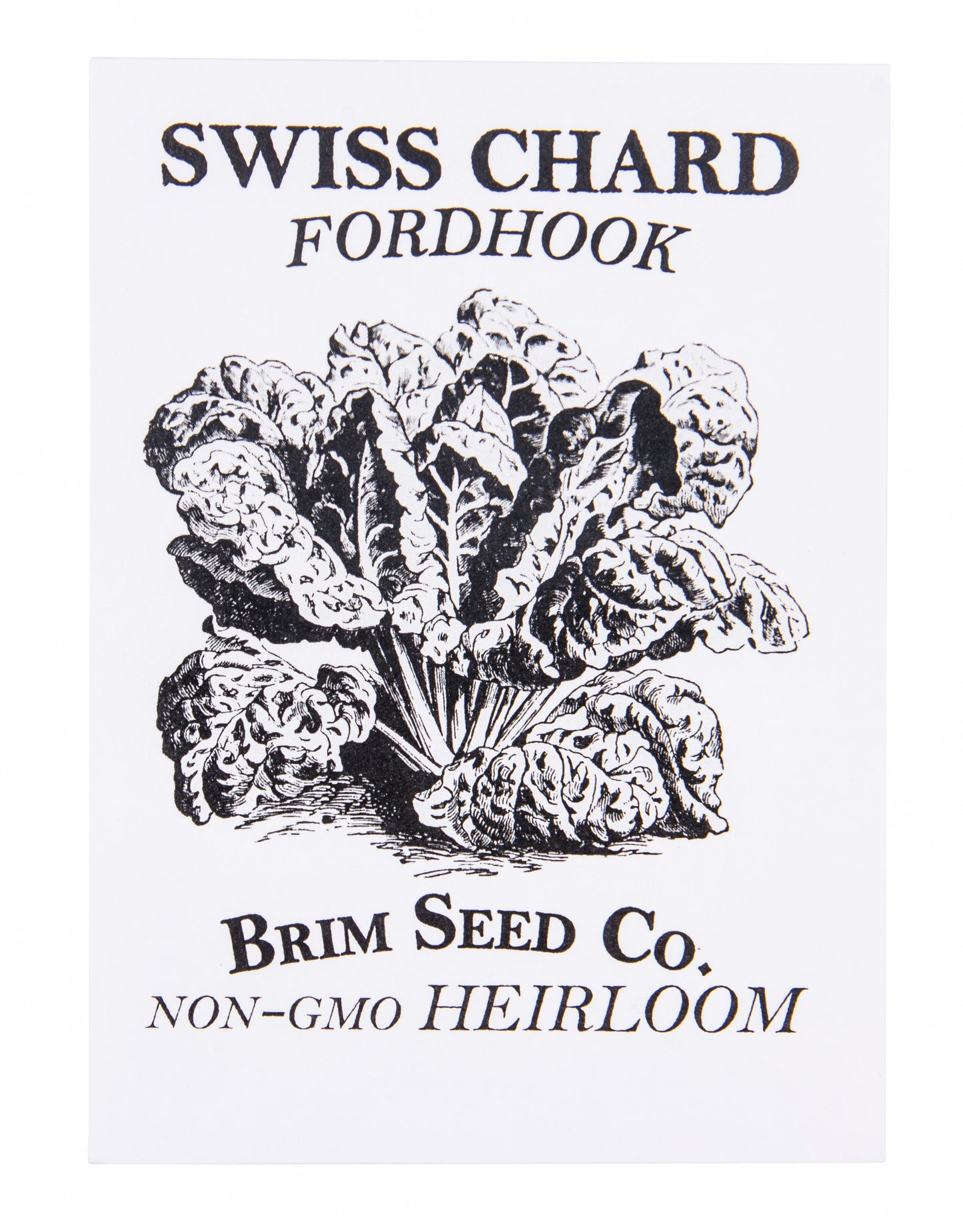 Swiss Chard, Fordhook Heirloom Seed