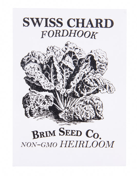 Swiss Chard, Fordhook Heirloom Seed