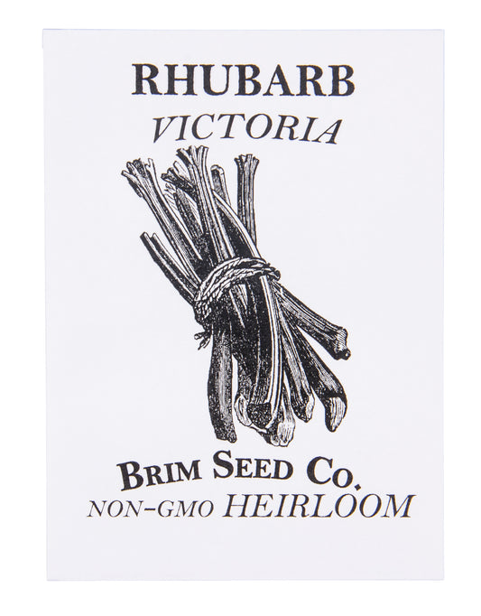 Rhubarb, Victoria Heirloom Seed