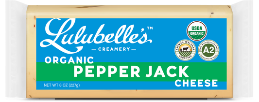 Pepper Jack Cheese, A2, Organic