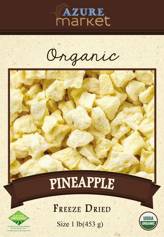 Pineapple, Freeze Dried, Organic