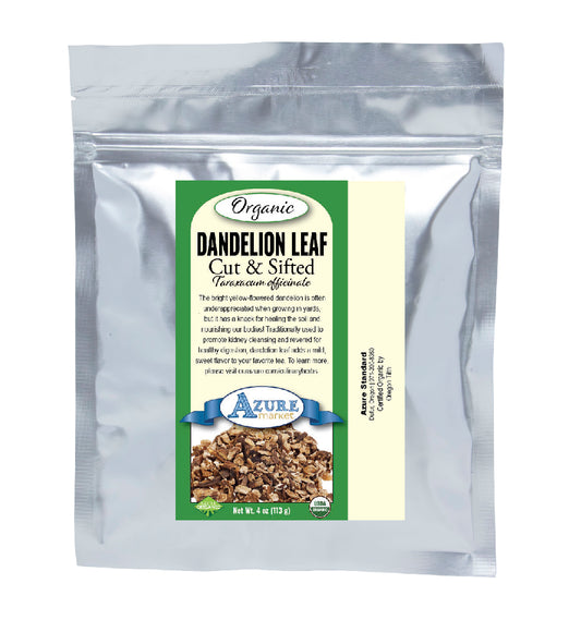 Dandelion Leaf, Cut & Sifted, Organic