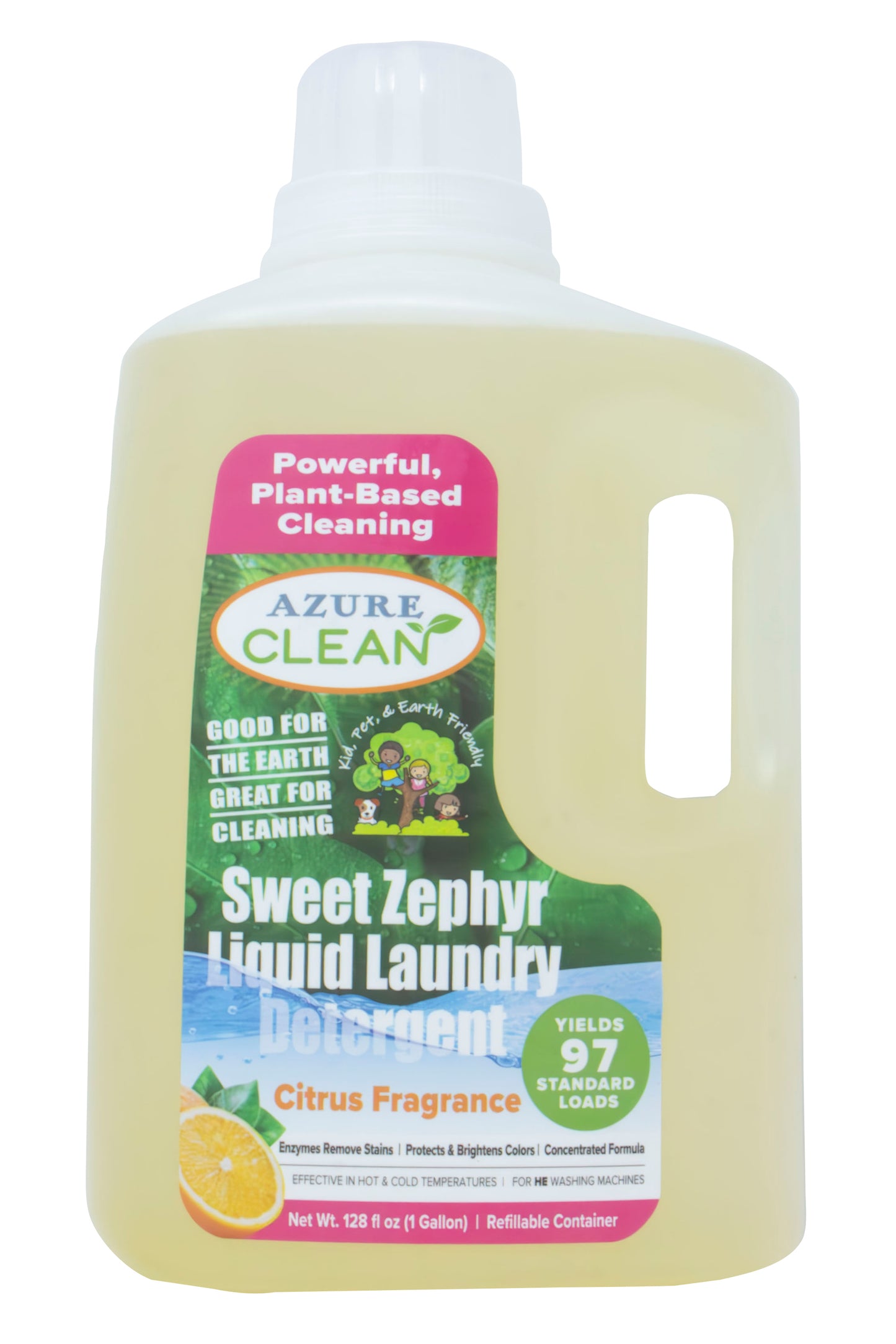 Sweet Zephyr Laundry Liquid (Hot & Cold), Citrus