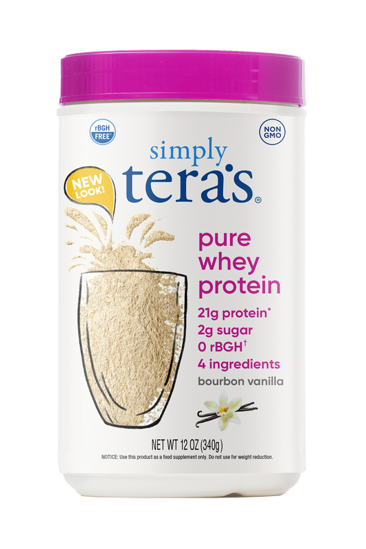 Whey Protein Powder, Grass-fed, Bourbon Vanilla