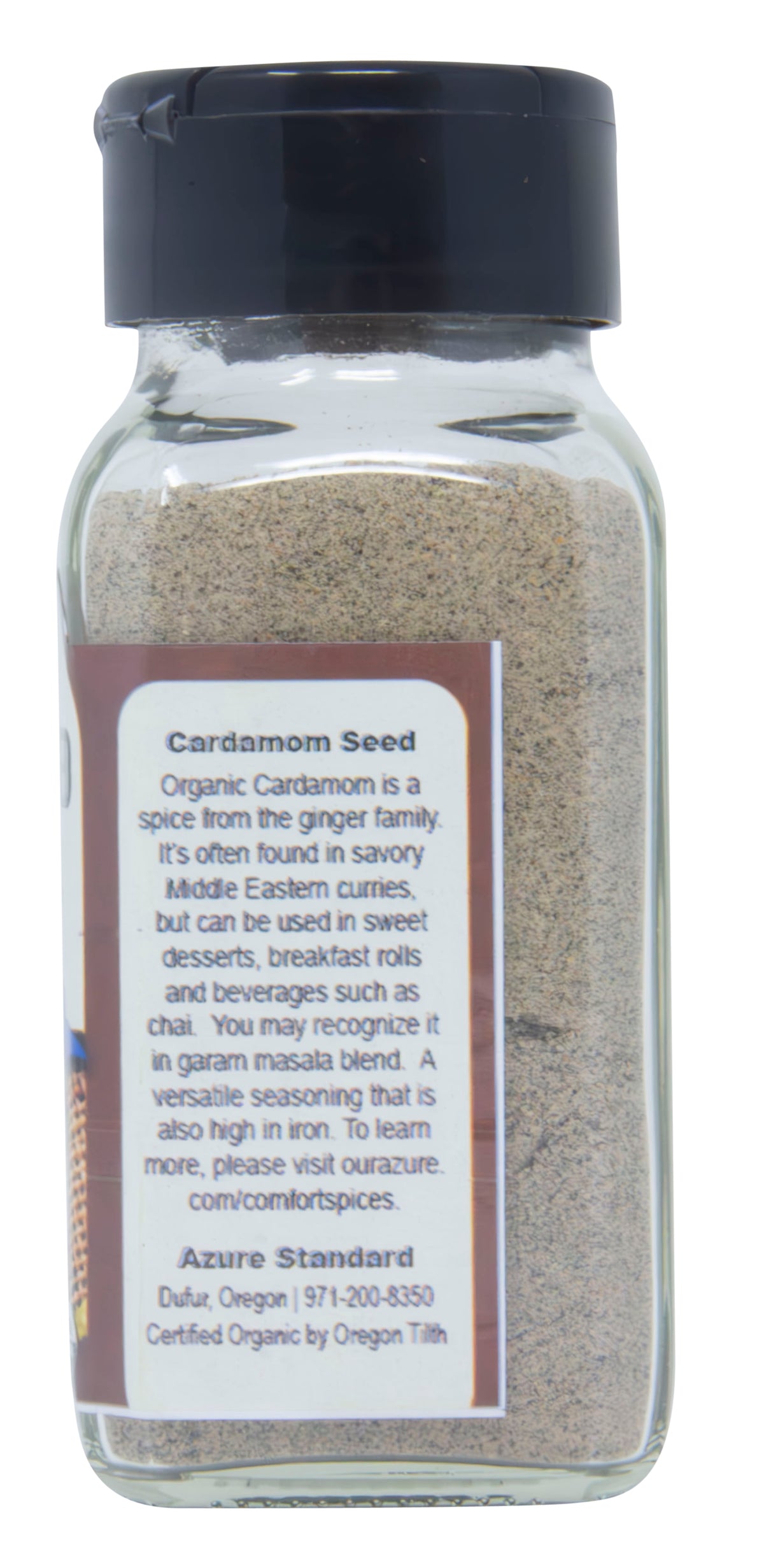 Cardamom Seed, Ground, Organic
