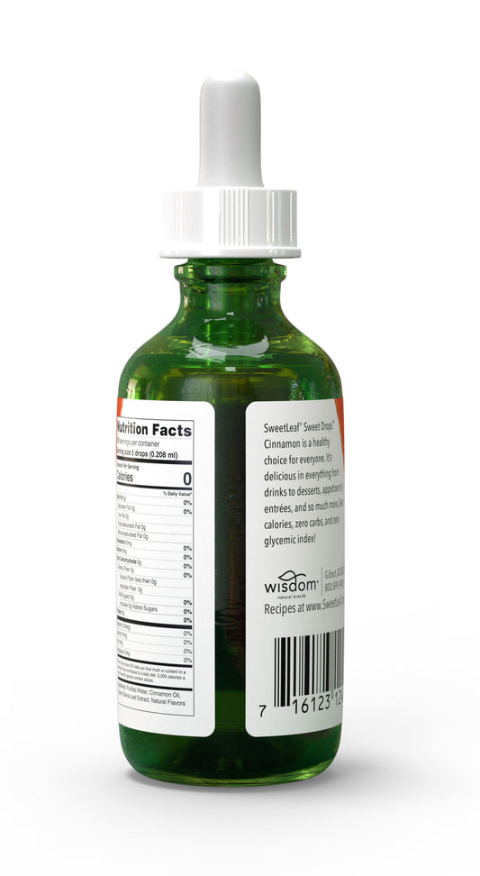 Stevia Clear Liquid, Cinnamon
