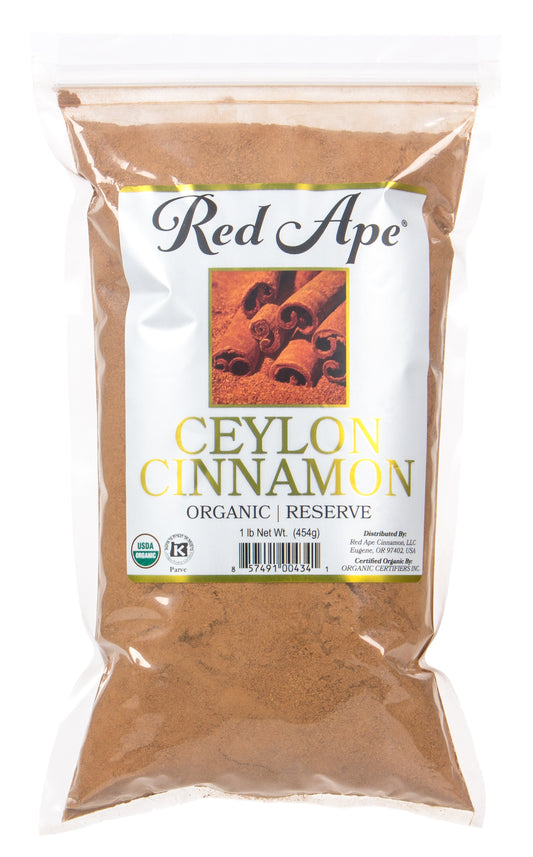 Cinnamon, Ceylon, Organic