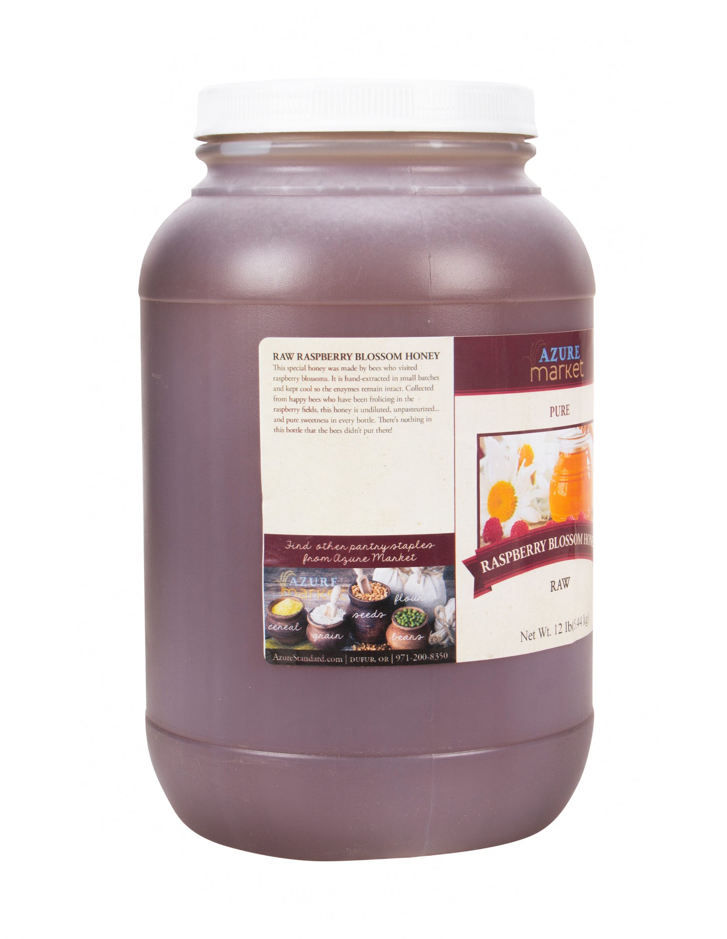 Raspberry Blossom Raw Honey