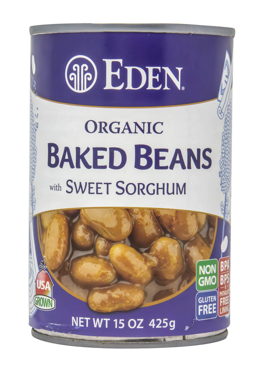 Baked Beans with Sorghum & Mustard, Organic