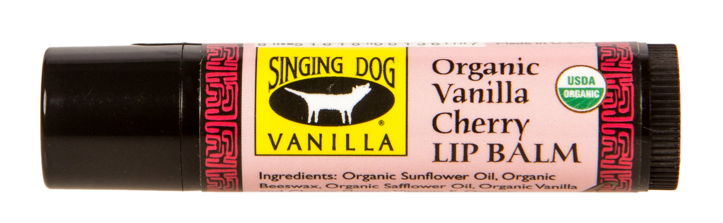 Lip Balm, Vanilla Cherry, Organic