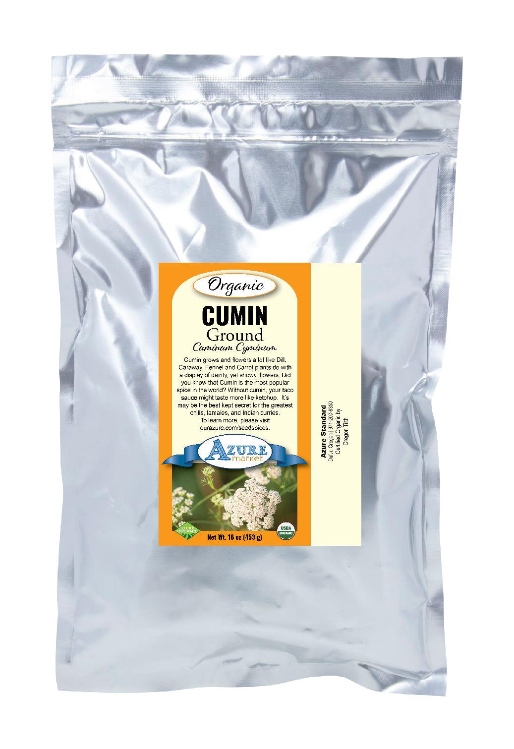 Cumin Seed, Ground, Organic