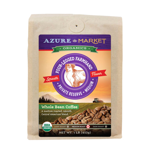 Coffee Whole Bean, Private Reserve Medium Roast, Organic