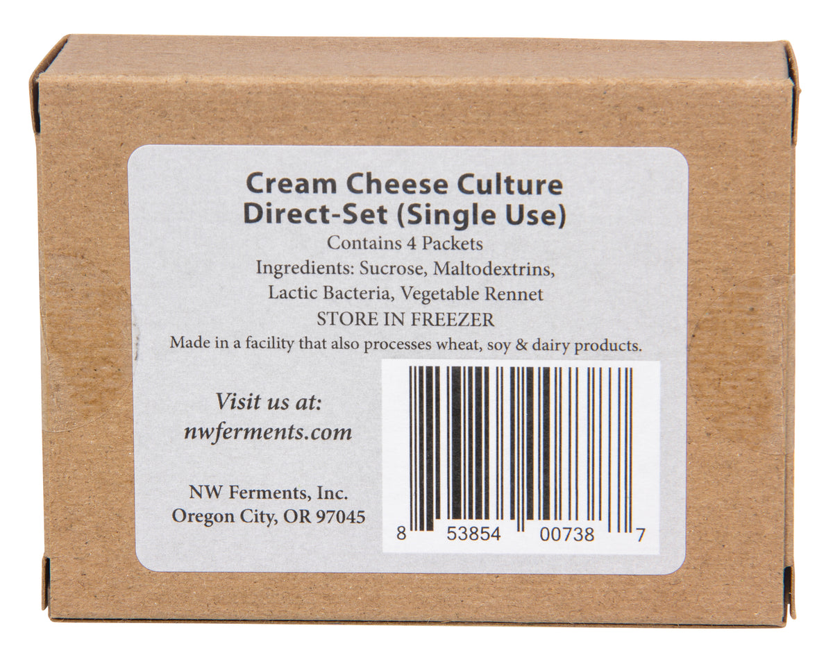 Cream Cheese Direct-Set, Culture Starter