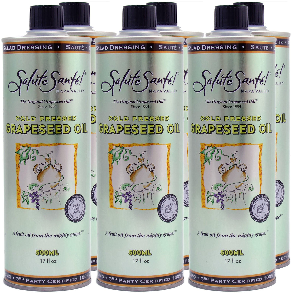 Grapeseed Oil, Coldpressed